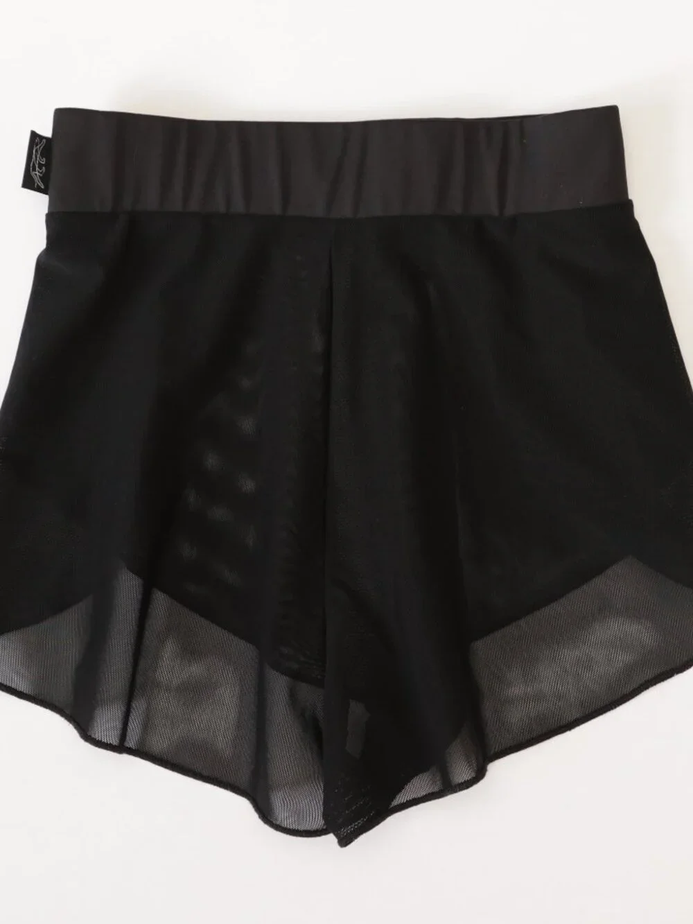 Tiger Friday Mesh Petal shorts size Child L in Black EUC